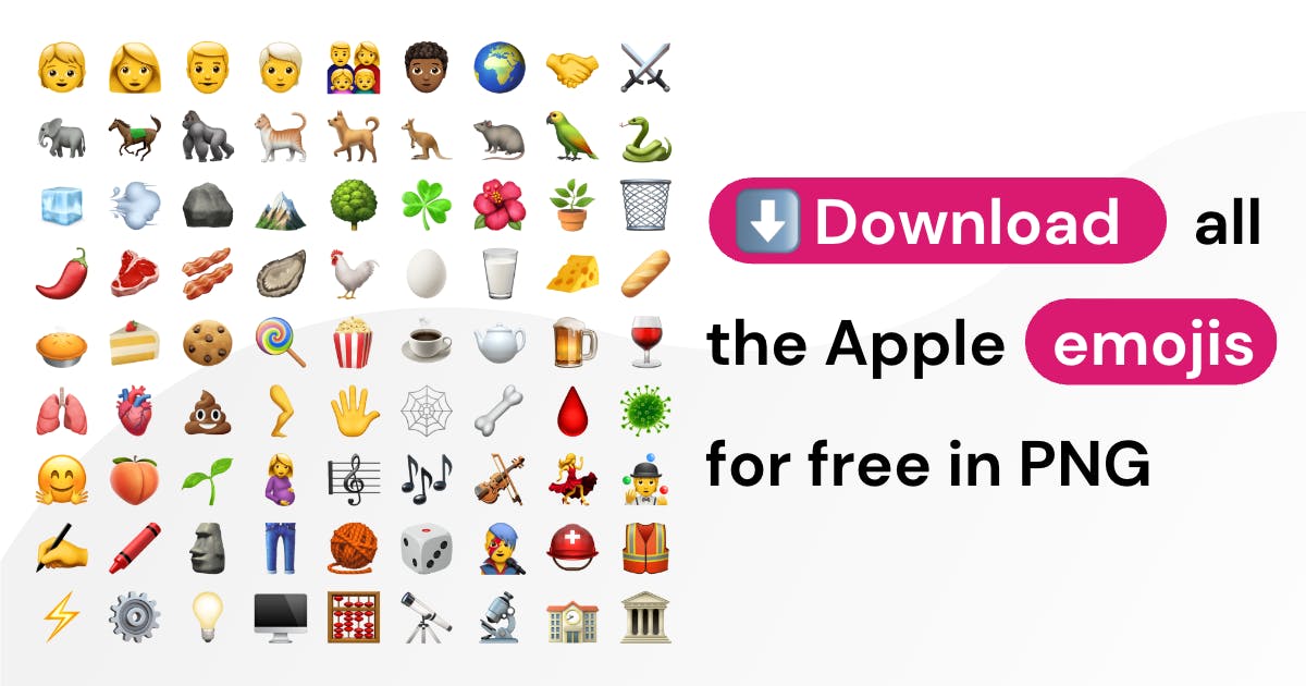 Apple Emoji png download - 1000*1000 - Free Transparent Emoji png Download.  - CleanPNG / KissPNG