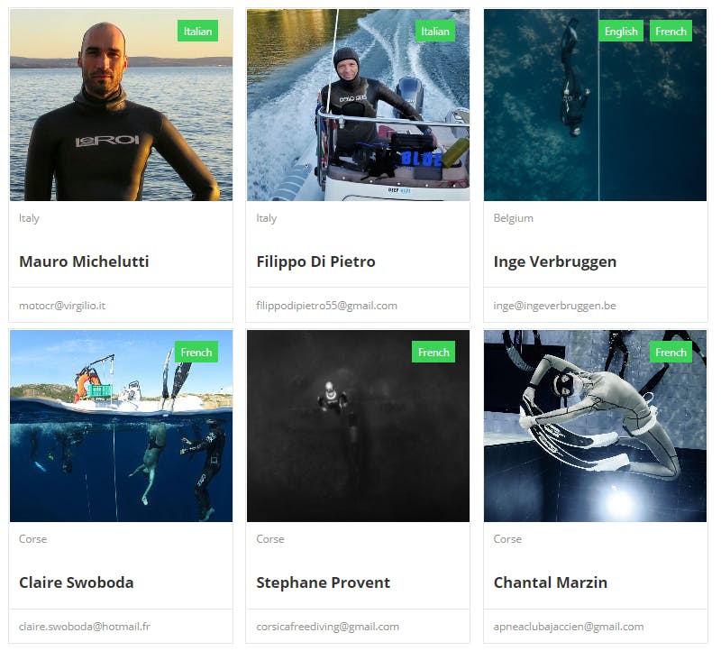 Promote your freediving profile 