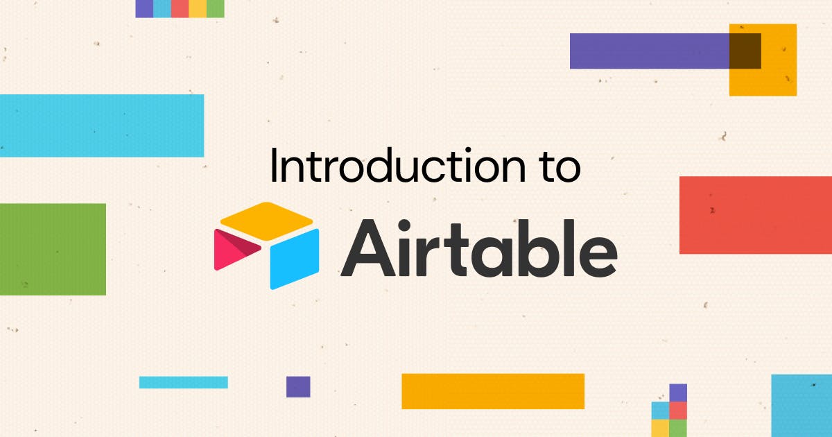 Introduction to Airtable Course WeAreNoCode Academy