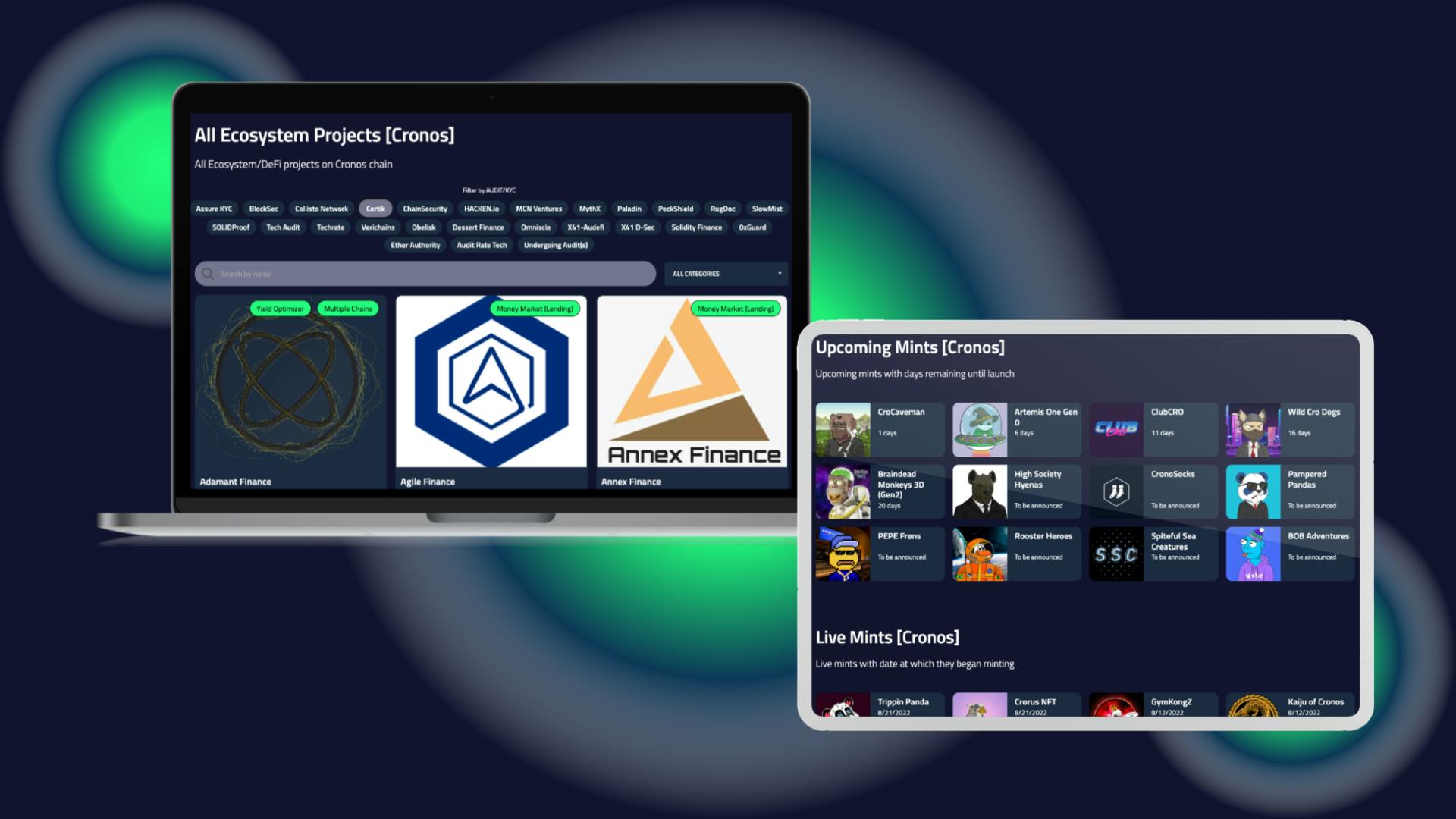 Cronos Research Project Directory Showcase