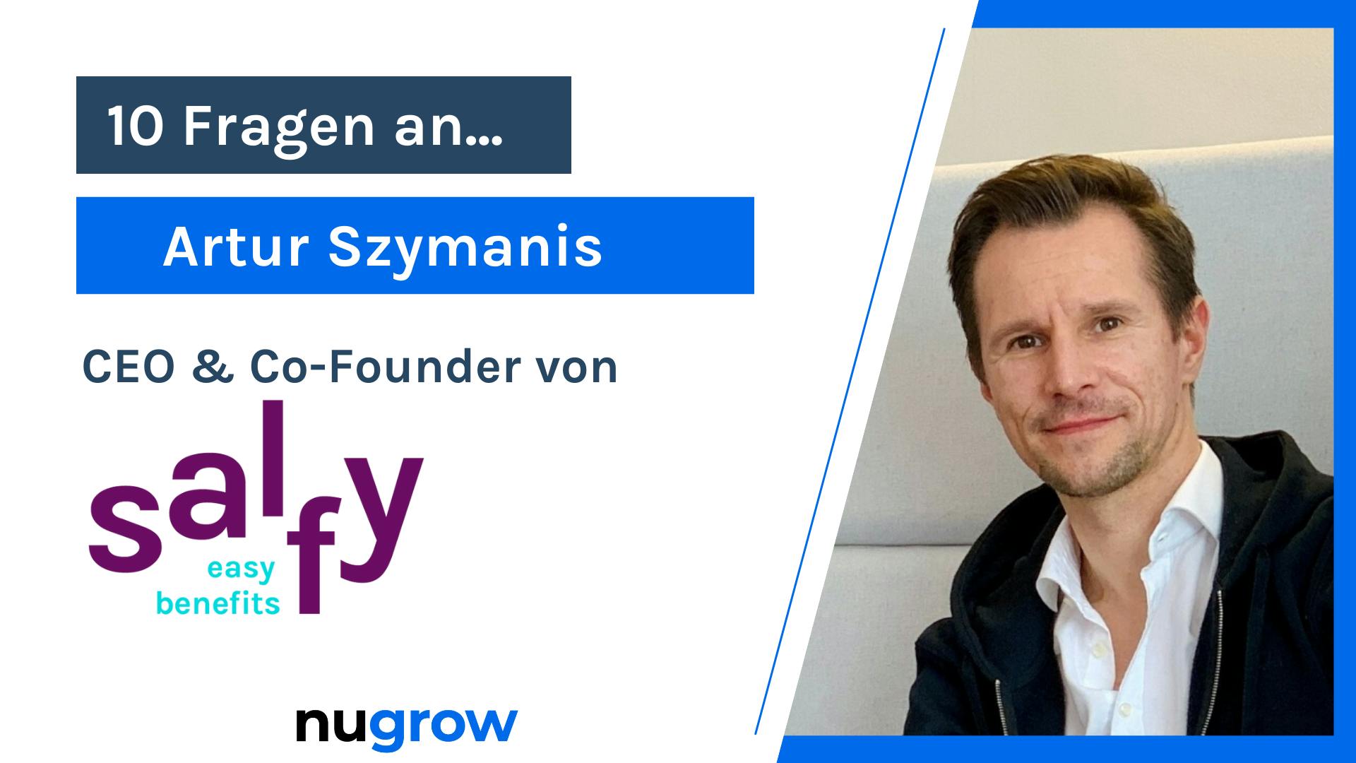 Artur Szymanis: CEO und Co-Founder von Salfy