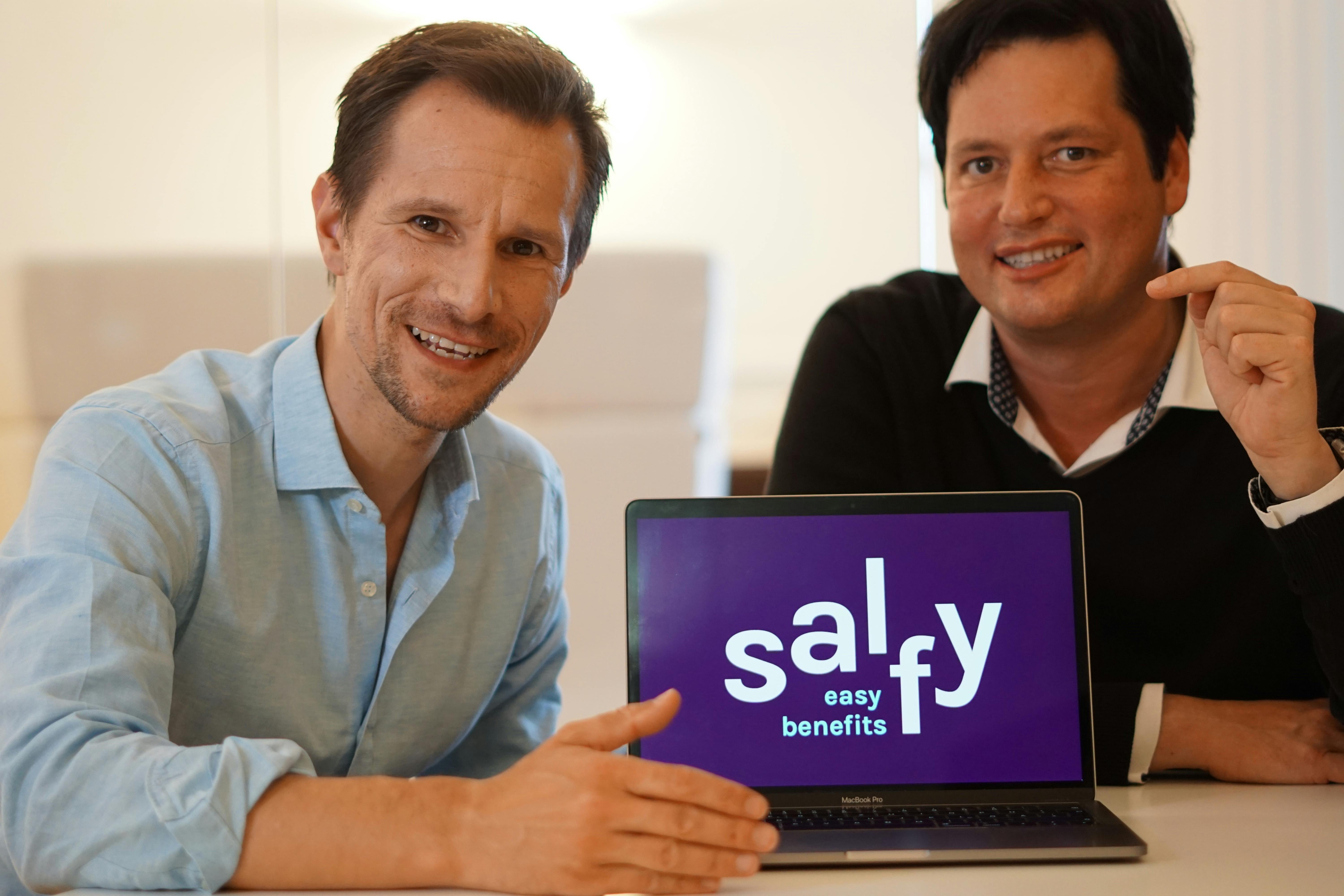 Die Salfy Gründer: Artur Szymanis und Matthias Oestreich