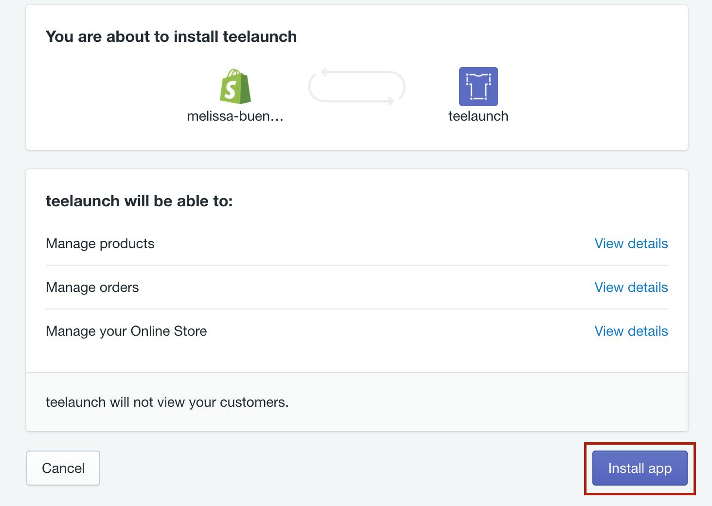 install app