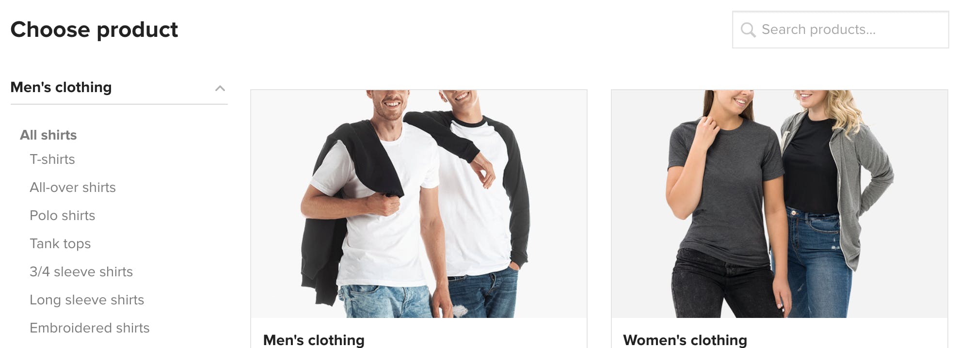 category Printful