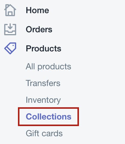 Shopify Collections