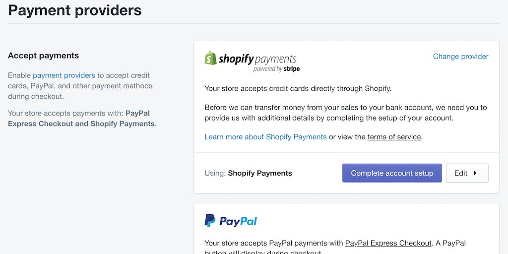 payment providers