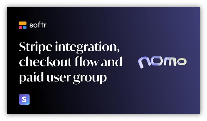 Softr Tutorial: Stripe integration, checkout flow and paid user group