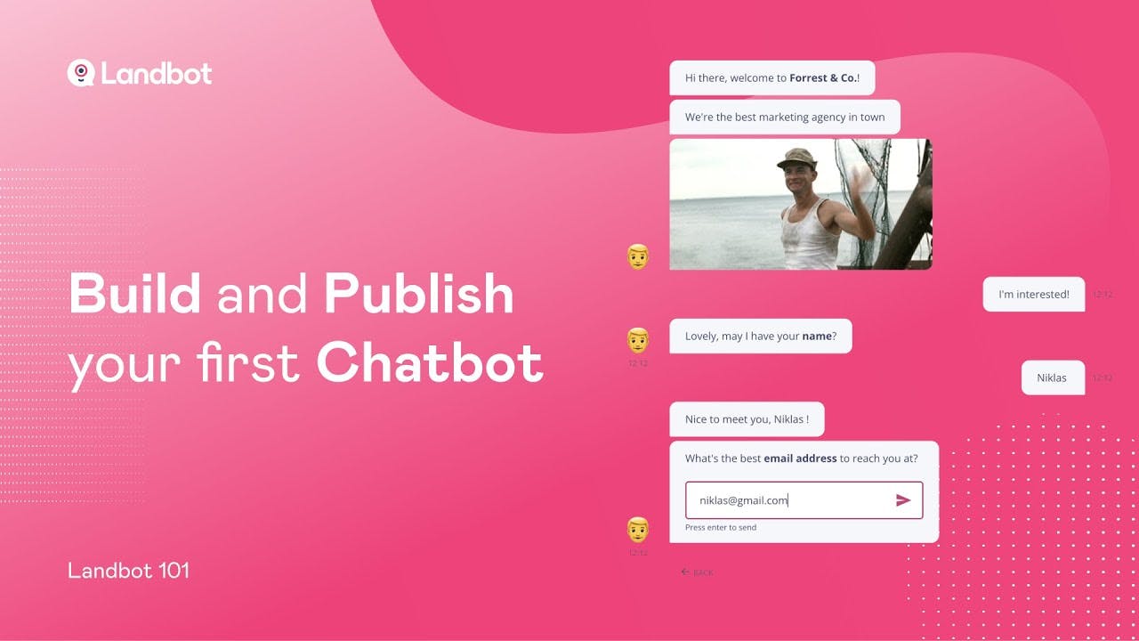 How to Create a Chatbot for a Website | Landbot