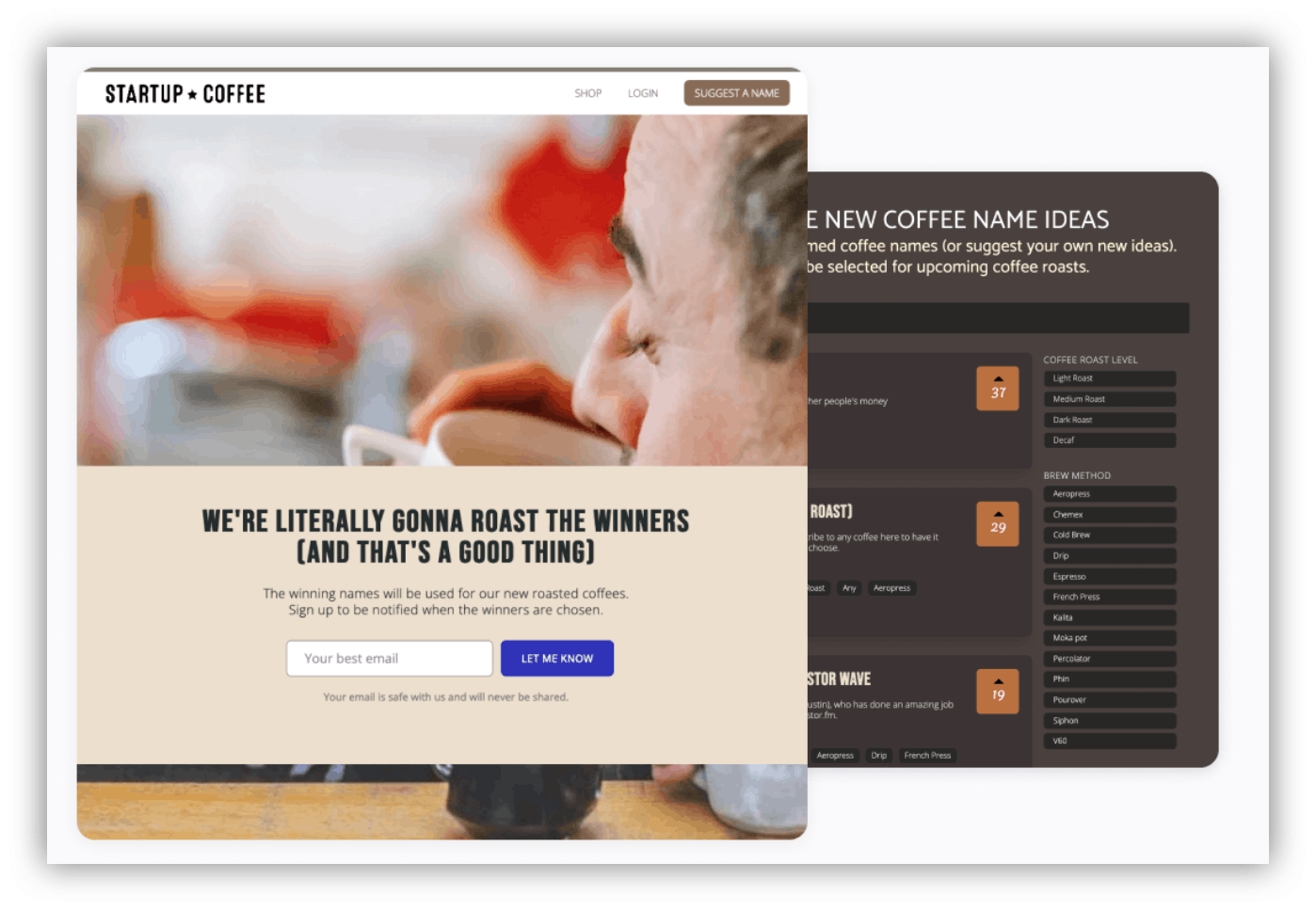 resoucre directory startup coffee