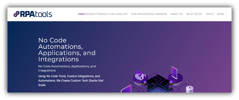 RPA Tools no-code agency