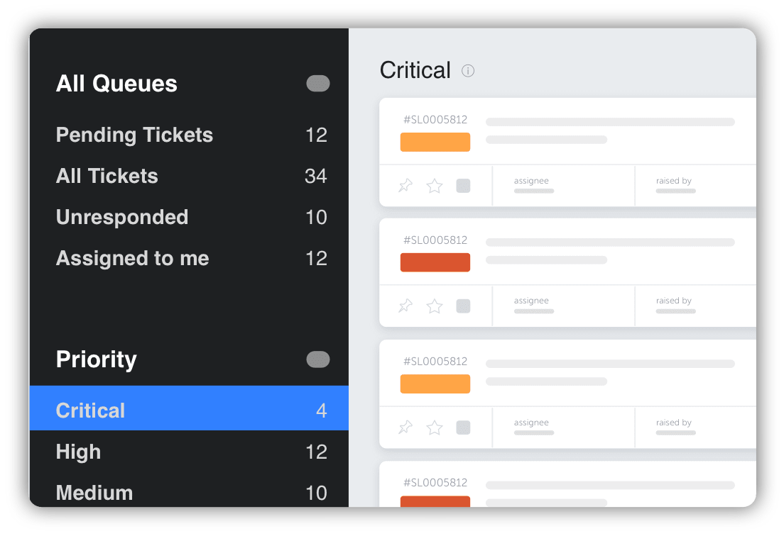 HappyFox has robust ticketing and help desk features to help you stay on top of client requests.