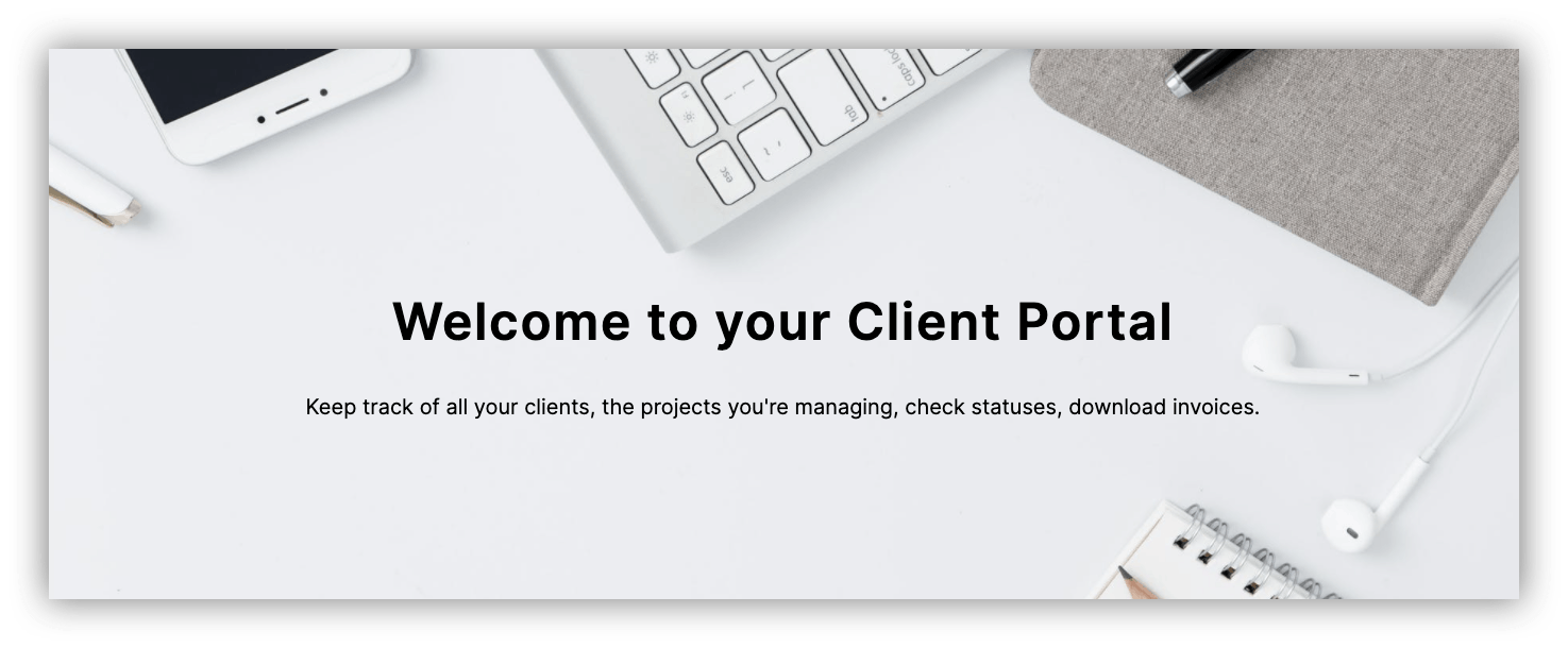 gated content or member-only area (client portal)