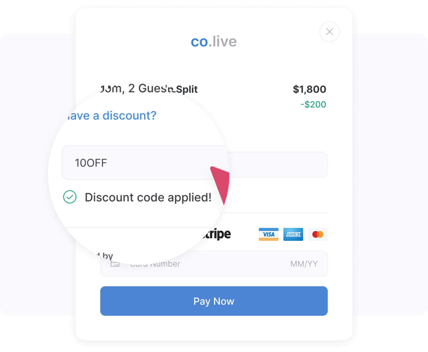 discounts and secure payments