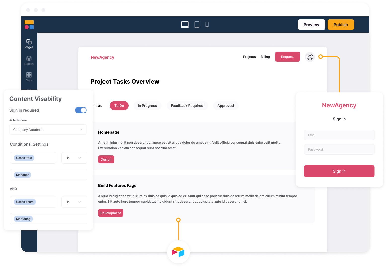 Xero client portal