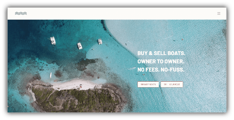 Boats by Owners web app