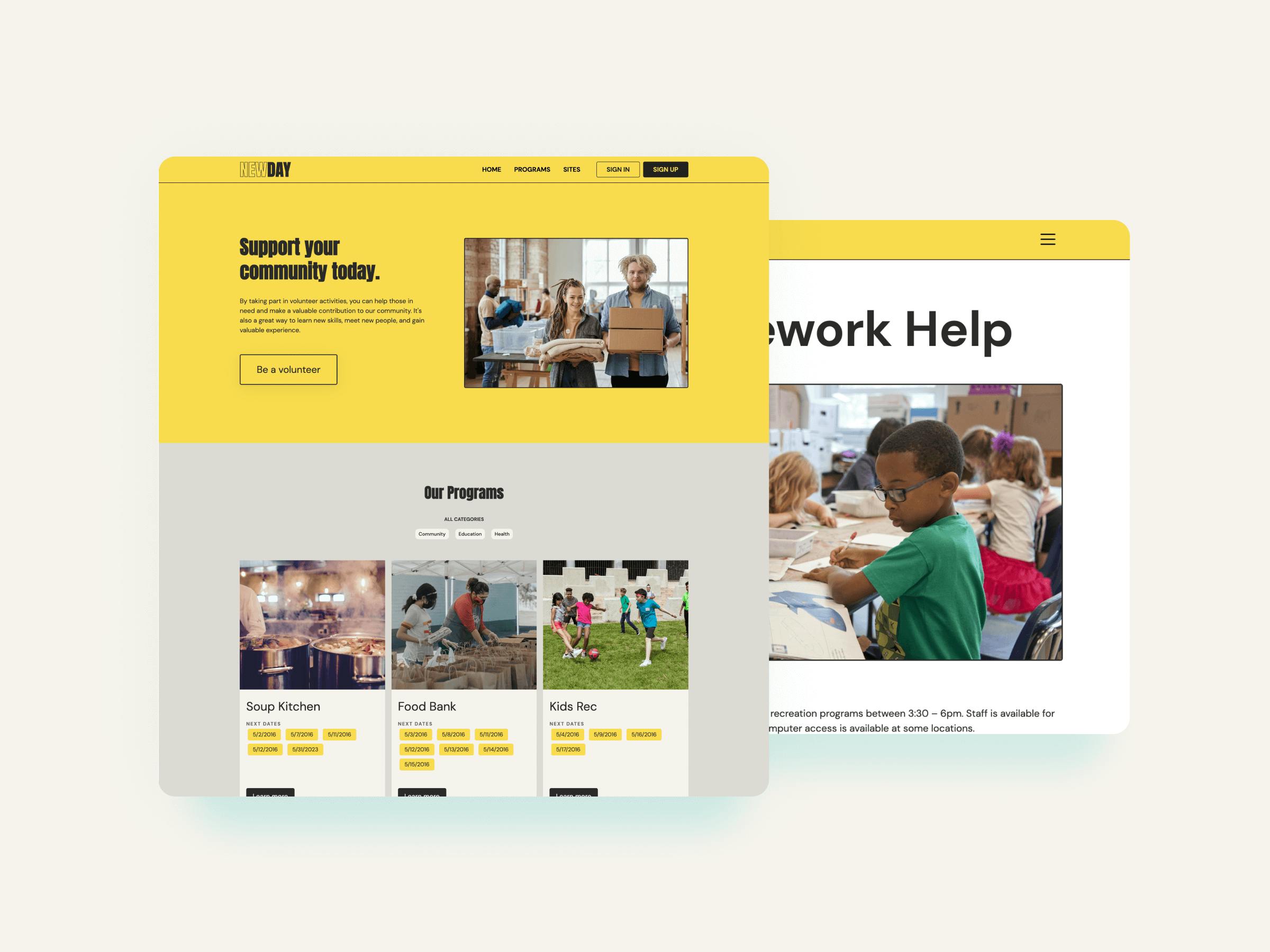 free-volunteer-management-template