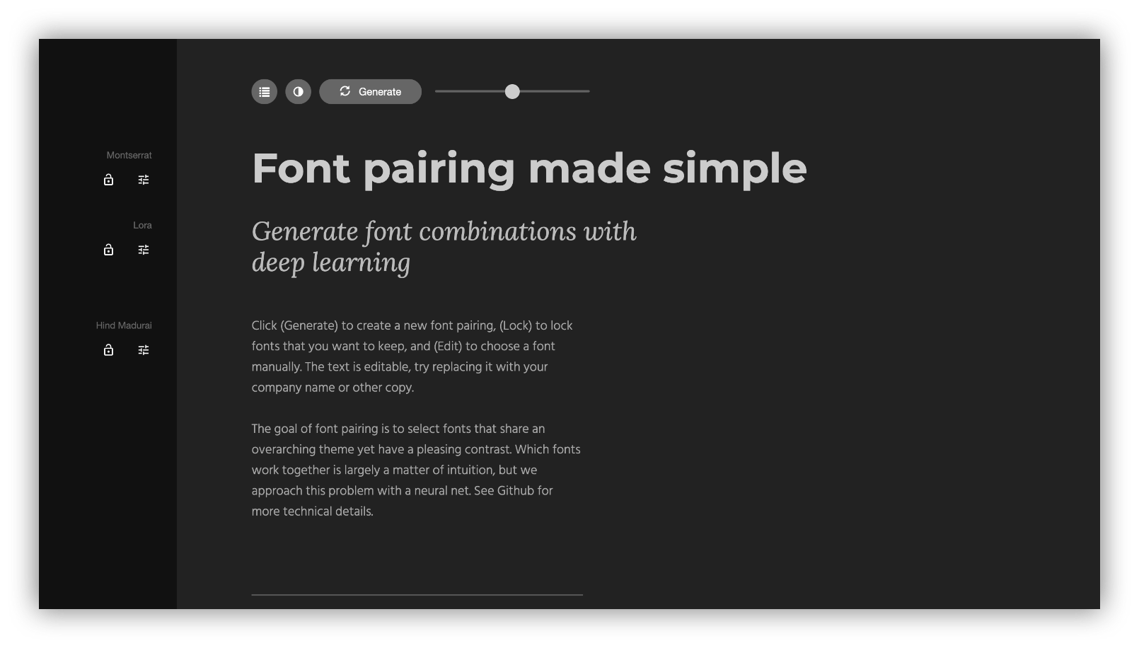 FontJoy home page