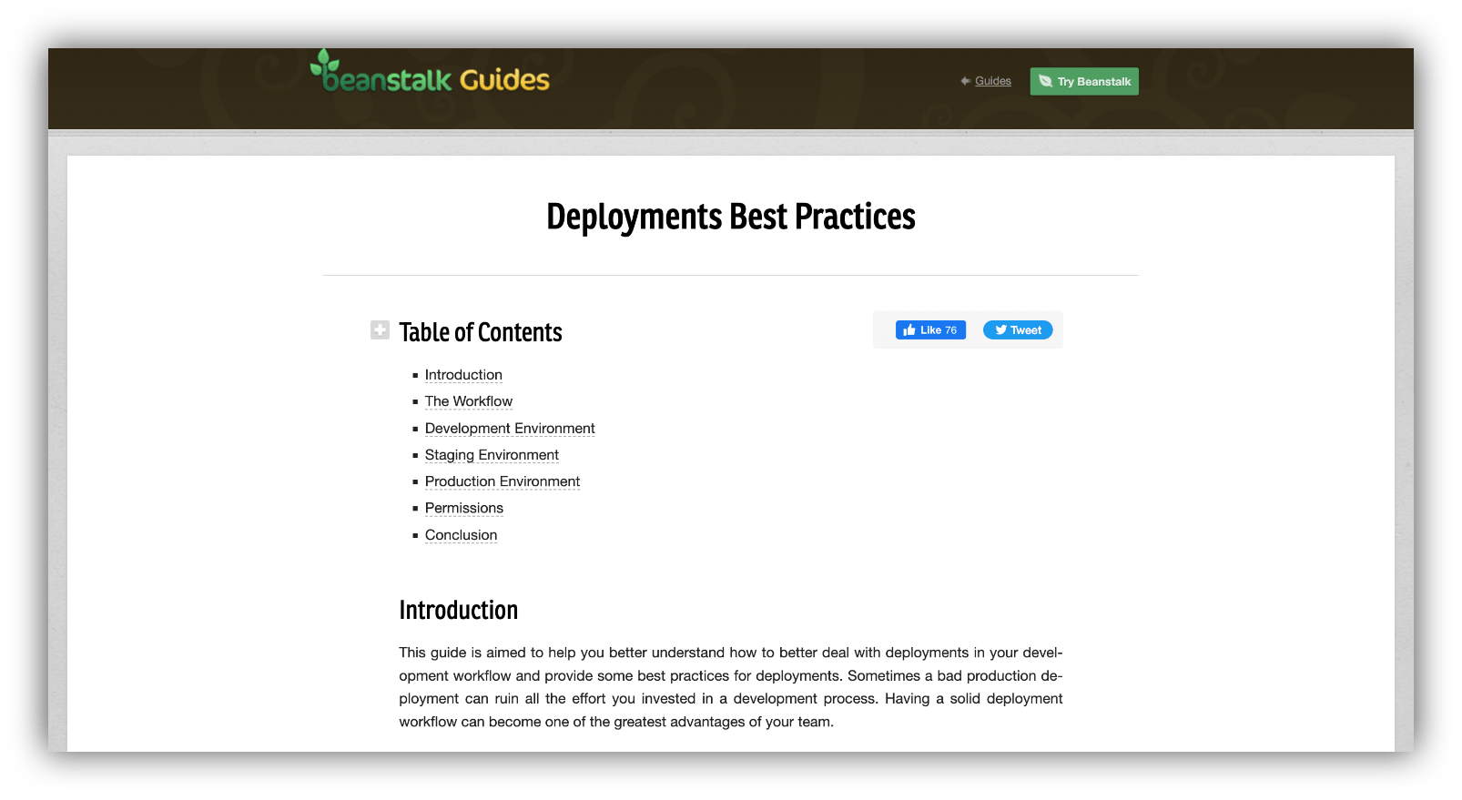 deployment best practices 