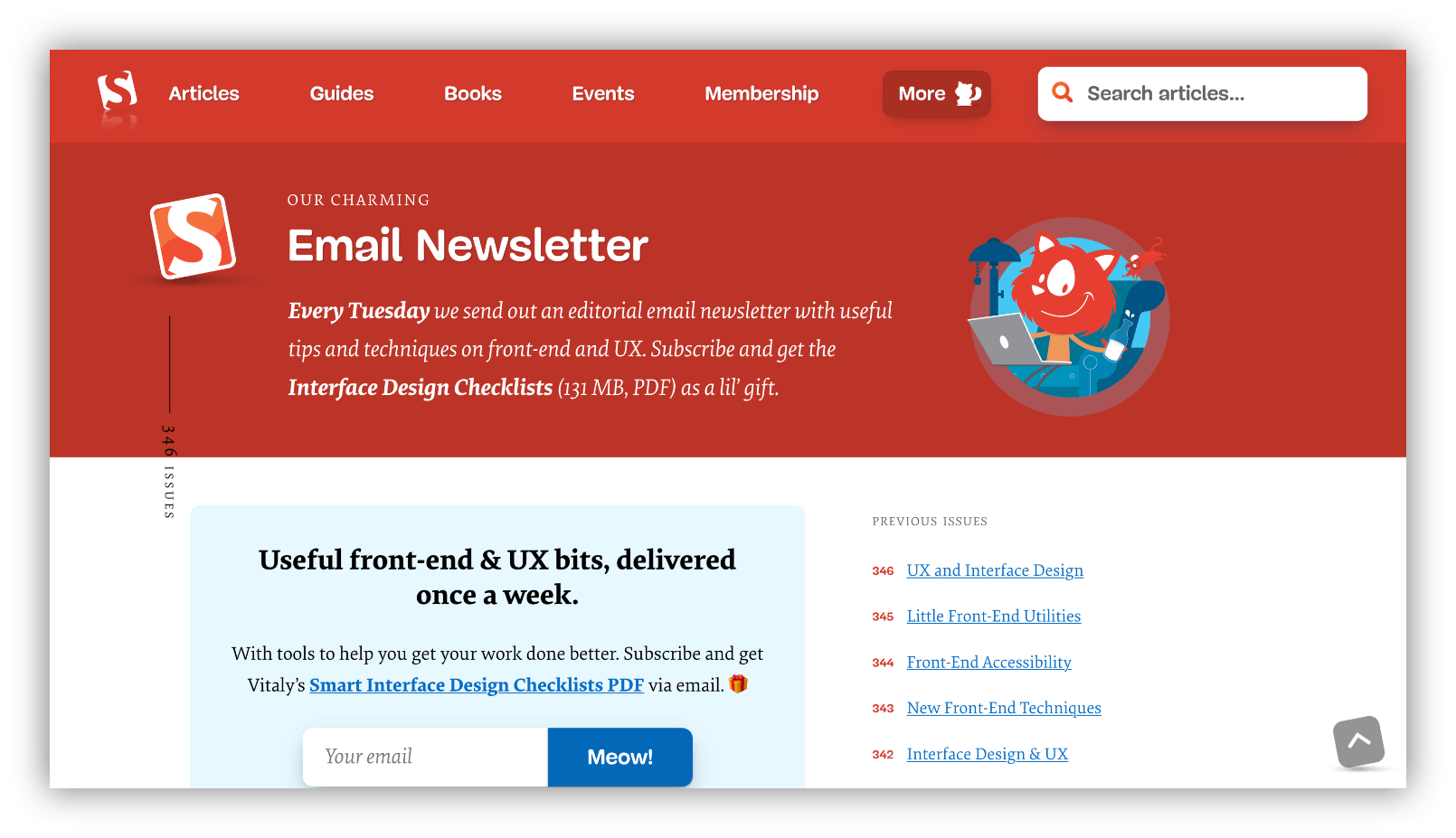 The Smashing Email Newsletter 