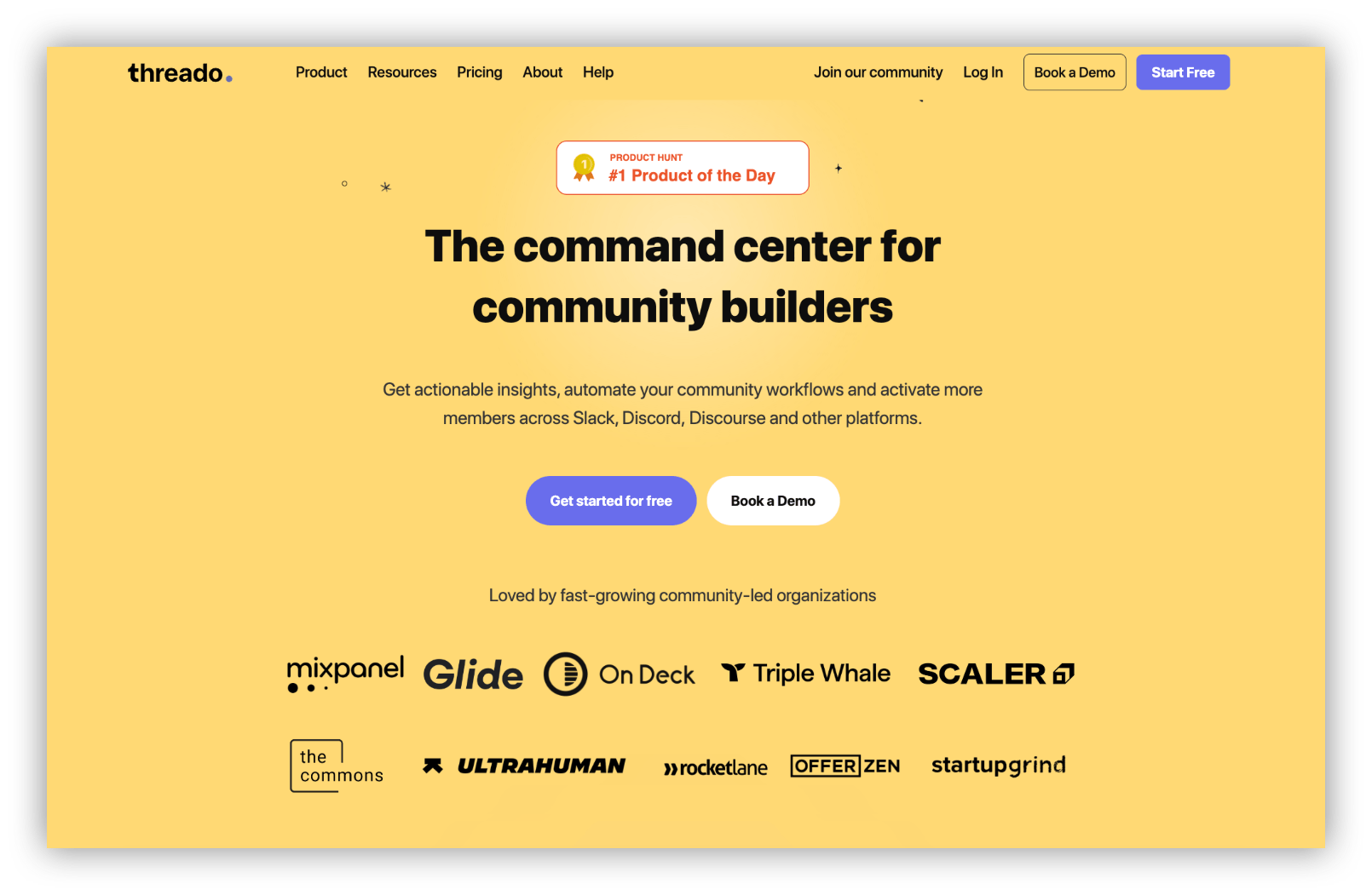 Threado - the command centre for online communities