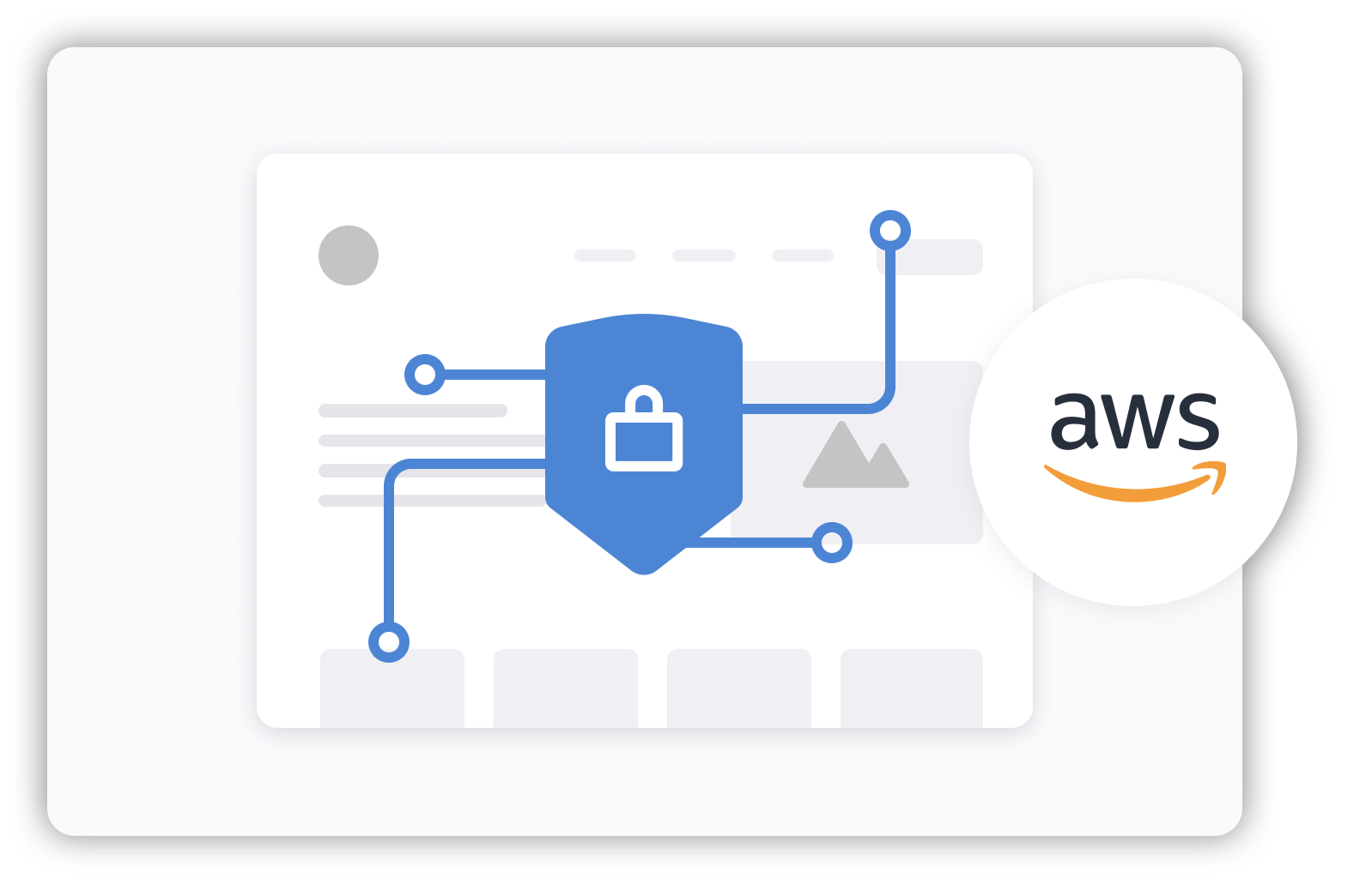 Softr hosts your data on AWS for complete protection