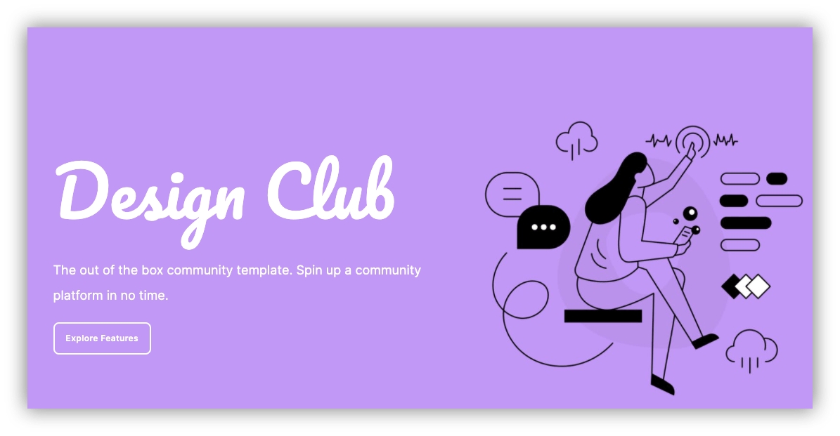 Design club template
