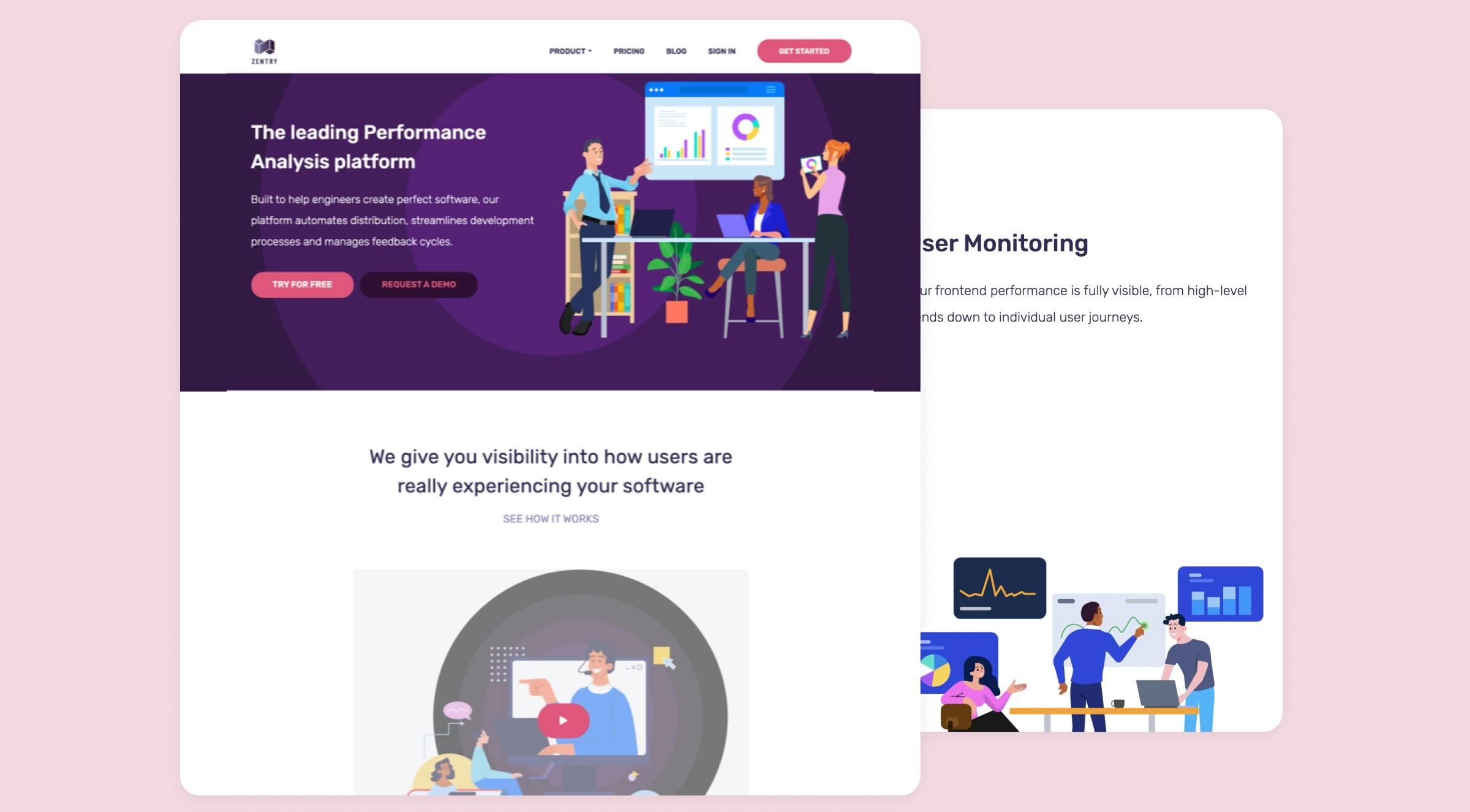 Free B2B Website Template