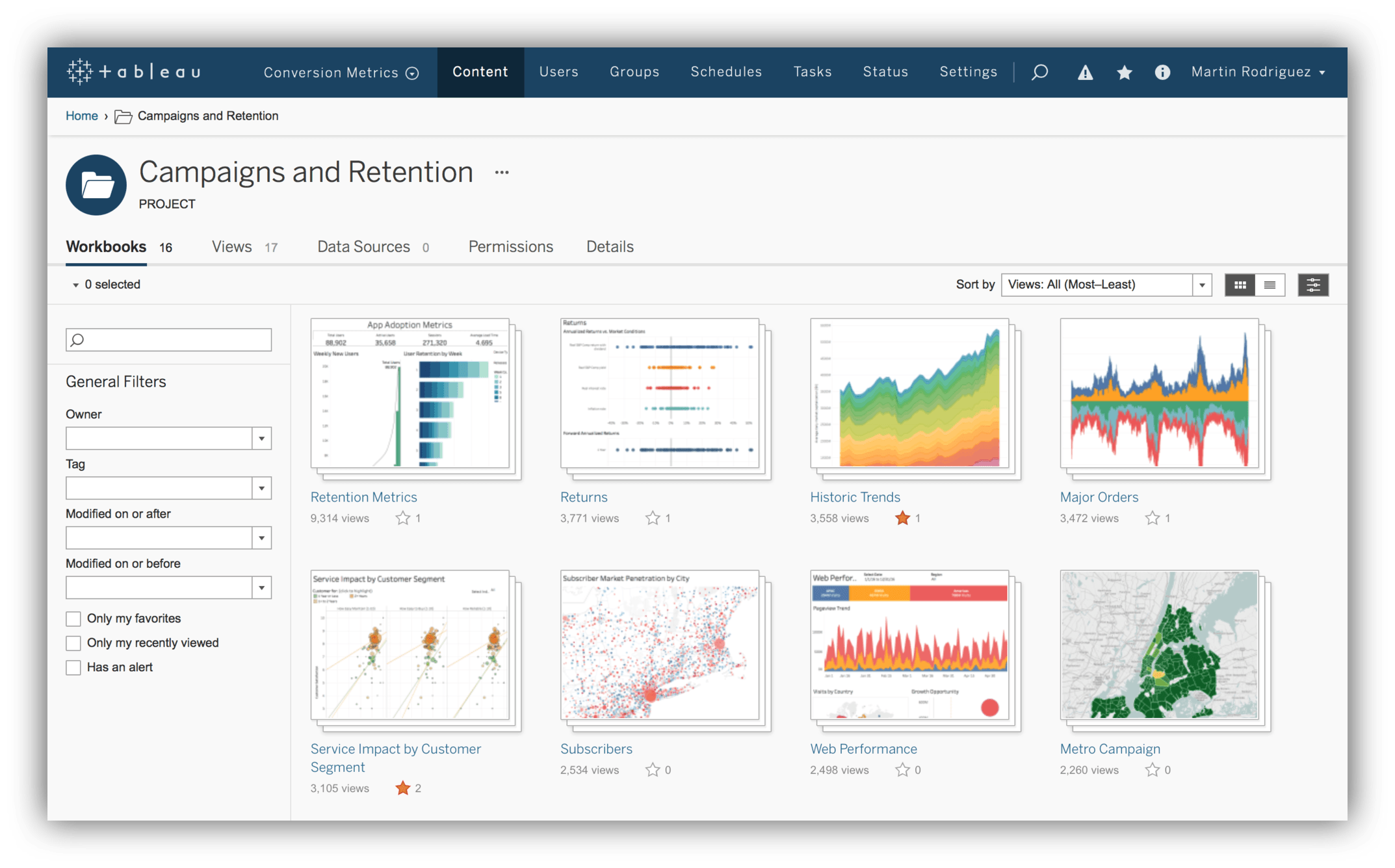Third-party data visualization tool Tableau