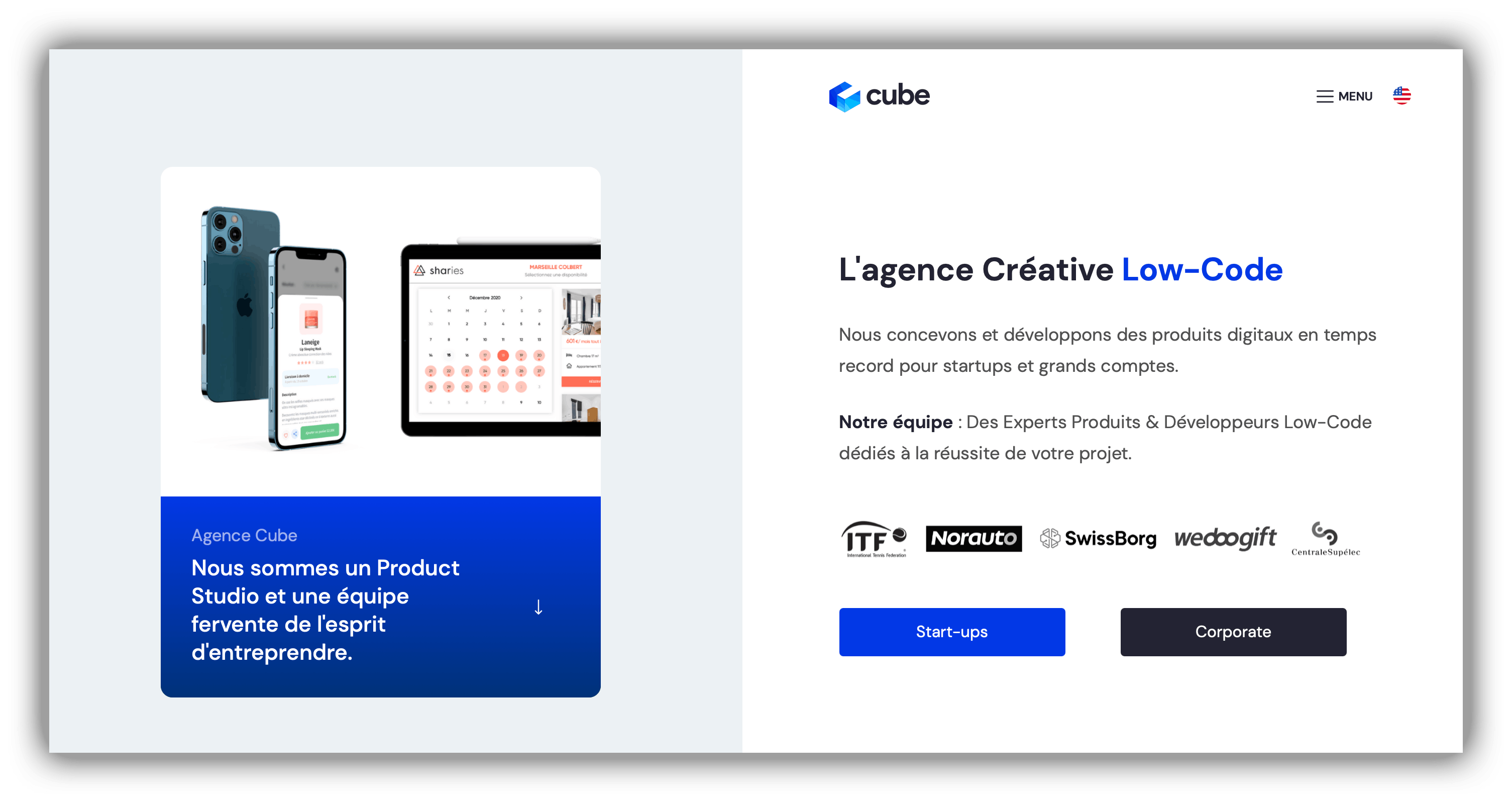 No-code agency Cube Apps