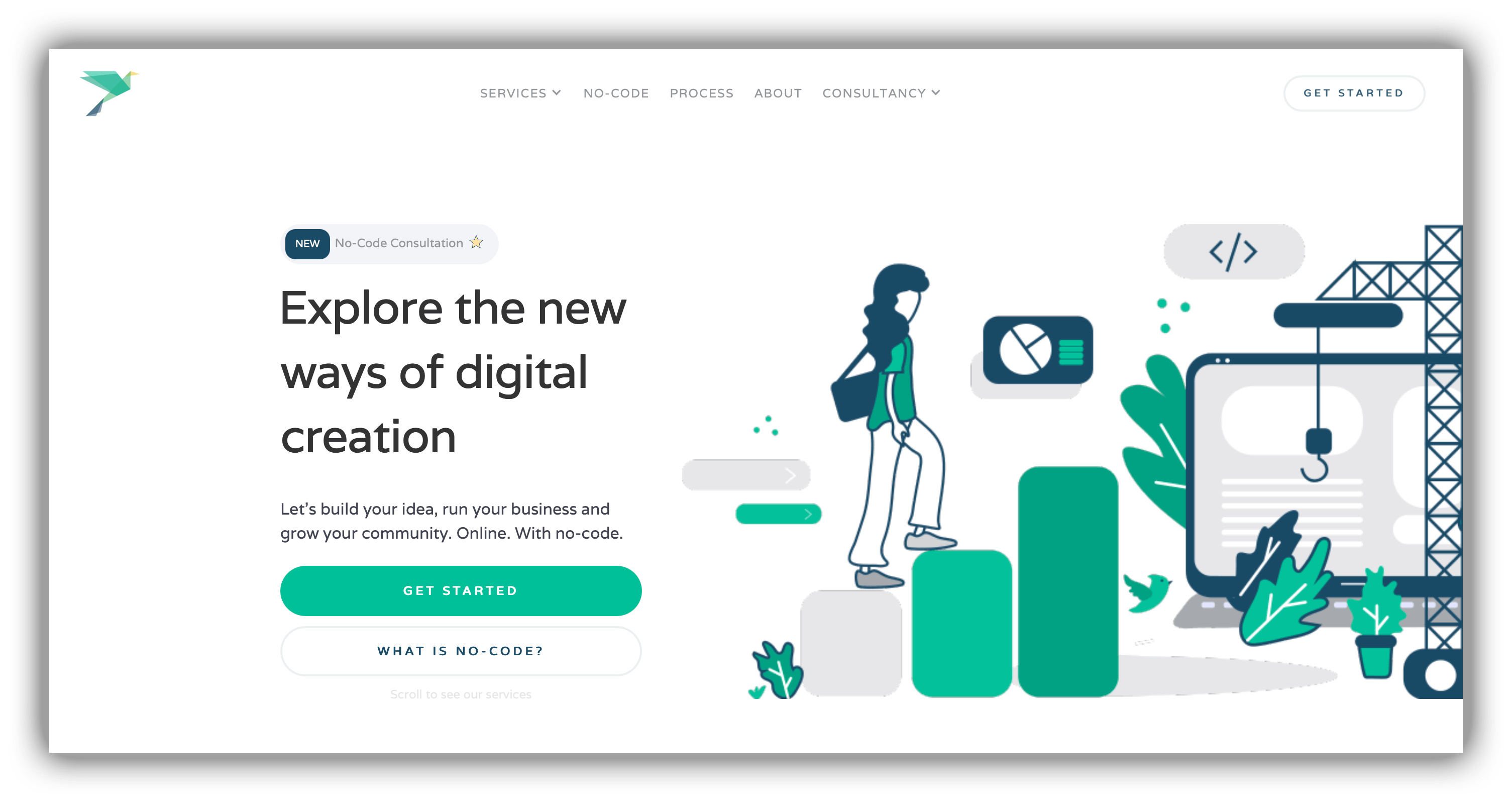 No-code agency Bird Design Lab