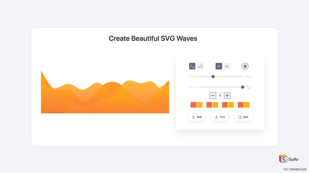 Download SVG Wave Generator - Create SVG waves for your designs