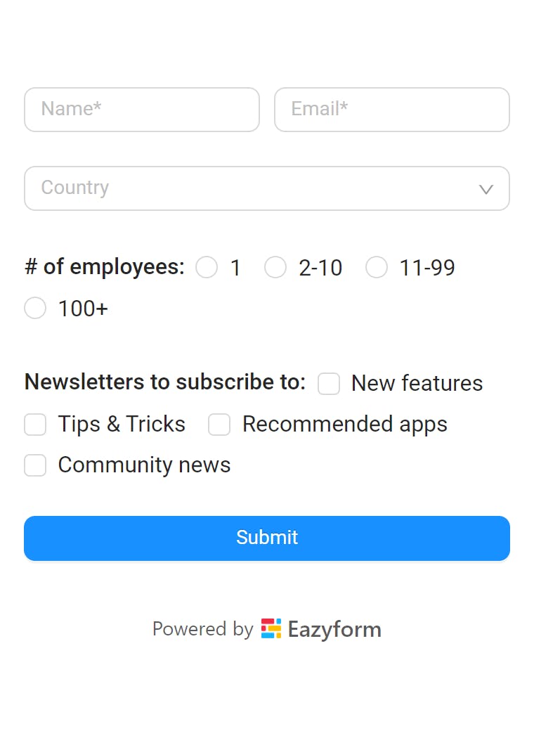 Eazyform app