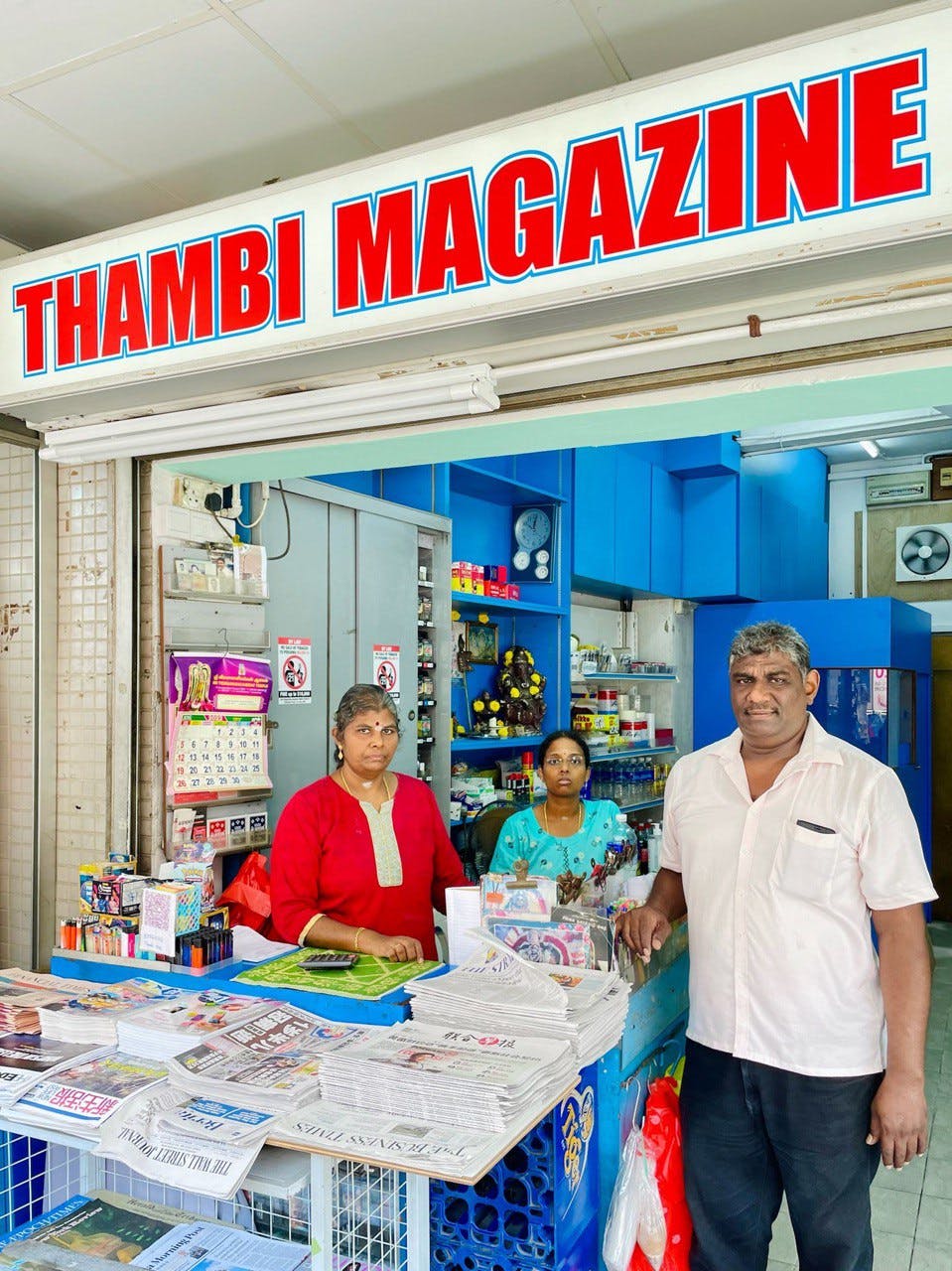Old-school Nostalgic Thambi Magazine Store Singapore Holland Village