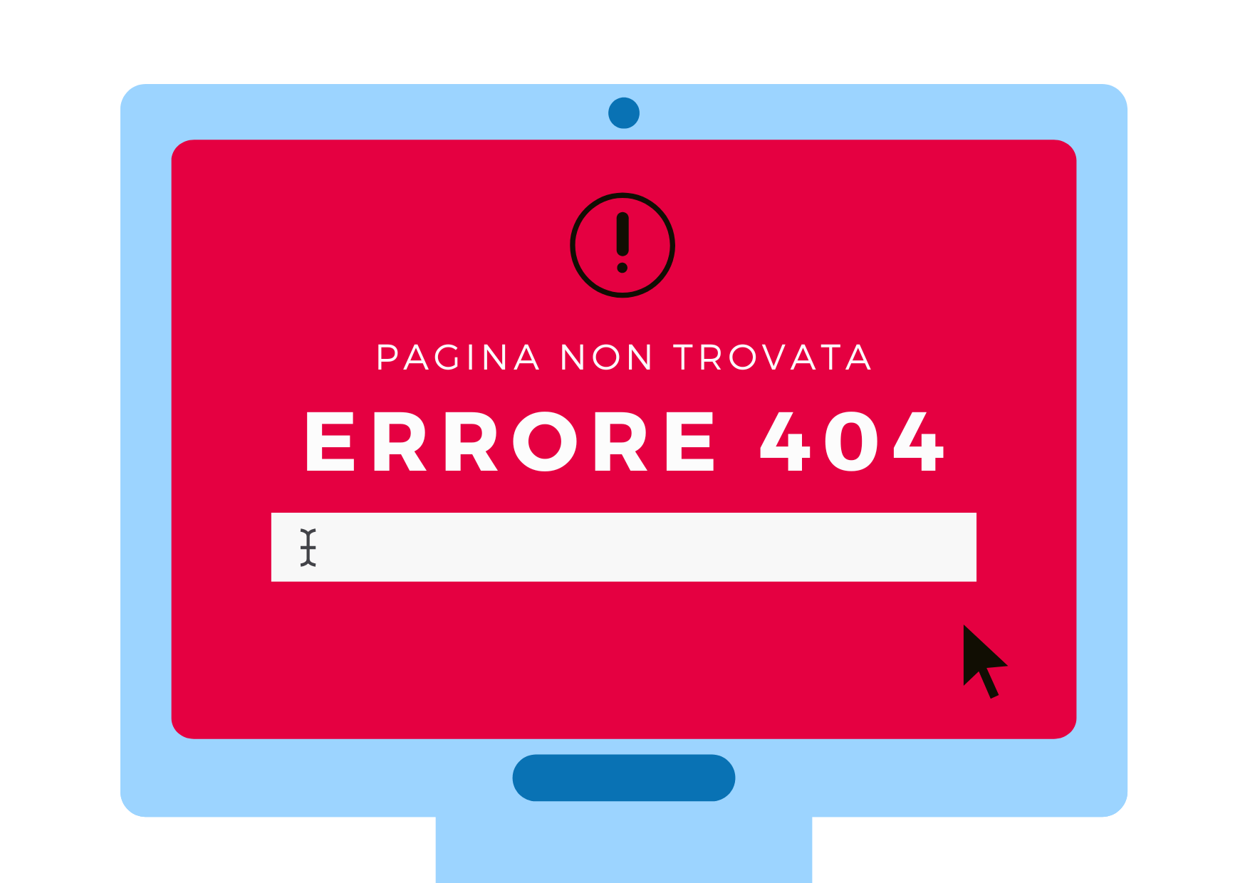 Errore 404 Pagina non trovata
