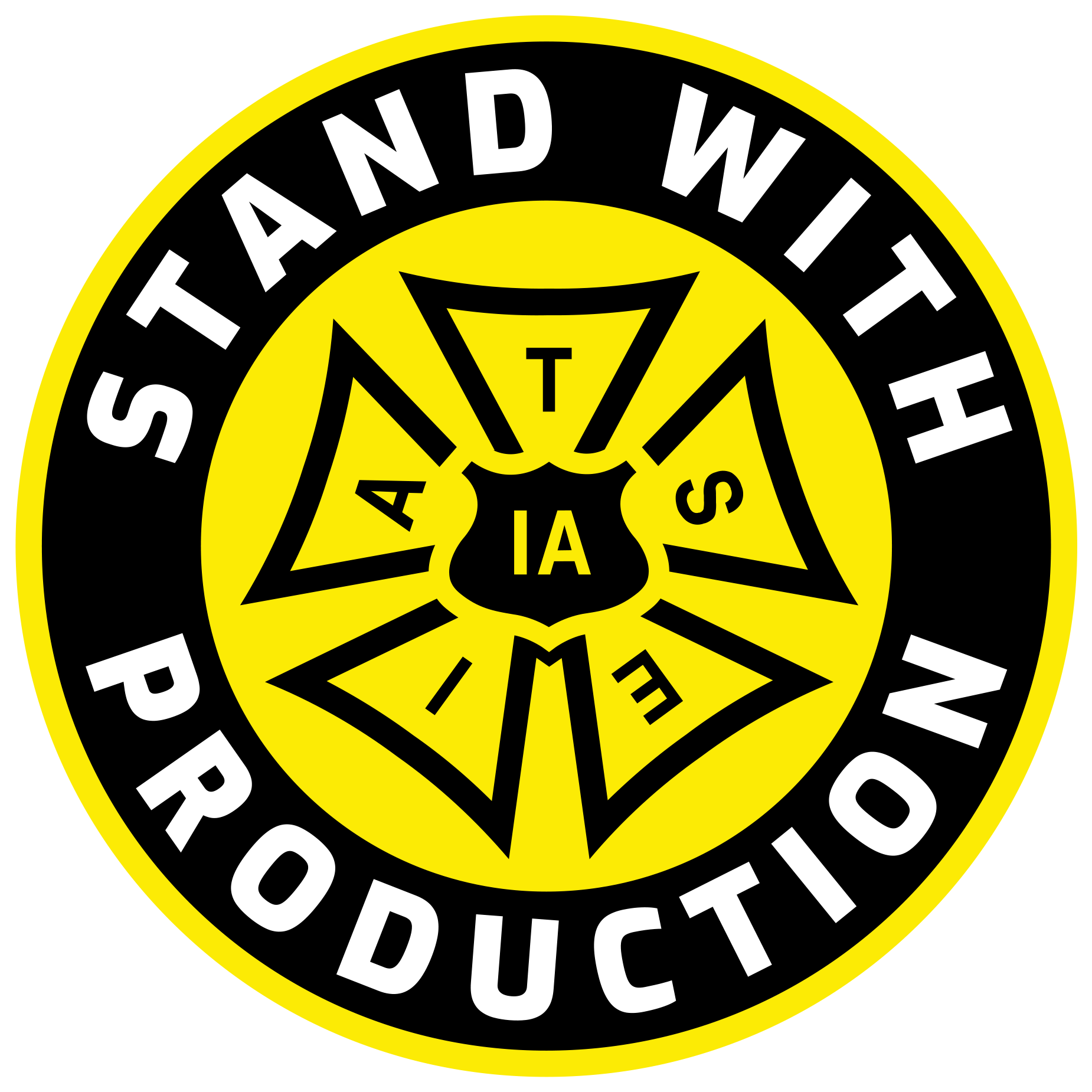 Stand with Production Icon